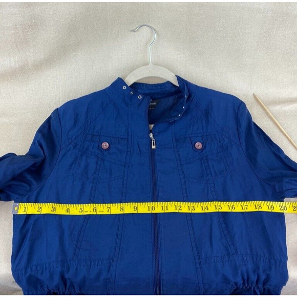 Position Full Zip Lightweight Womens Stylish Jacket Windbreaker Size Small - Picture 10 of 11